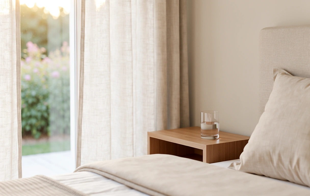 Environnement de repos serein